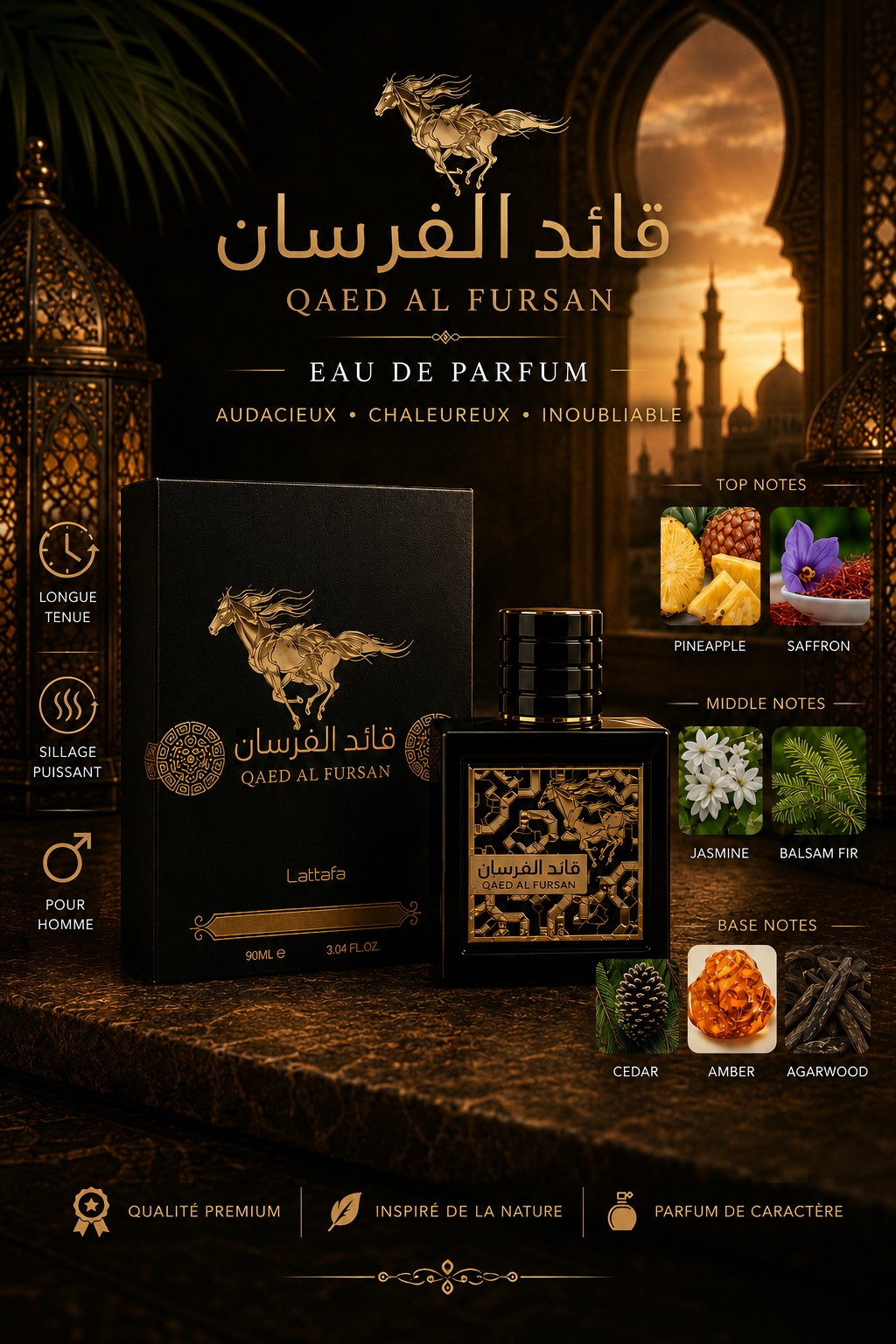 Lattafa Qaed Al Fursan